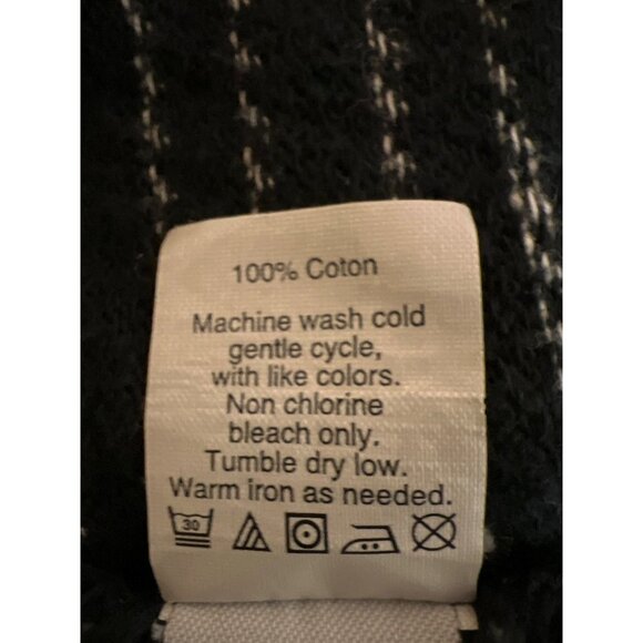 Madewell Striped Side Lace Top Pop On Cotton Women's Top Size XS - Picture 8 of 8